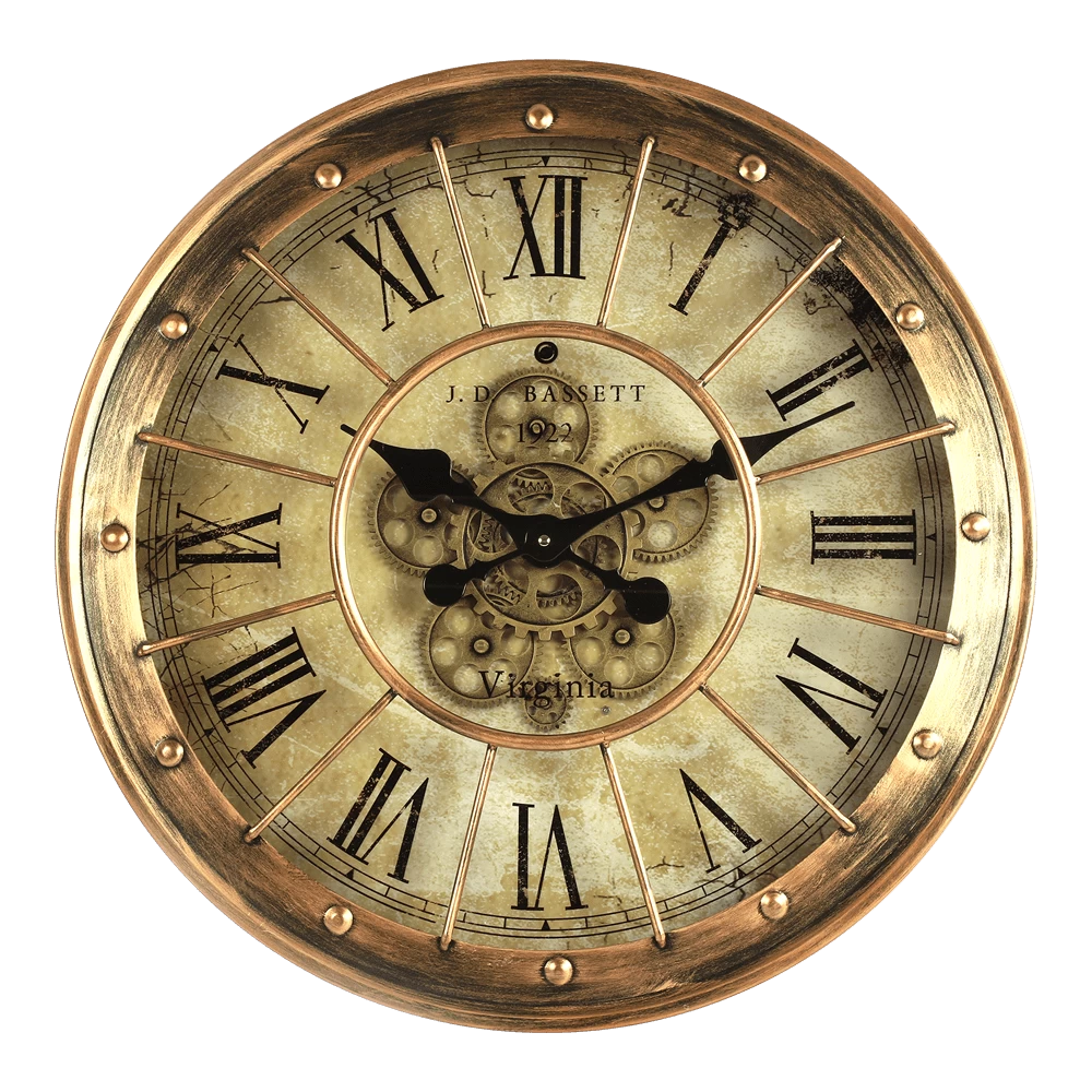 Klok Alford Koper U00f8 59,5 Cm - Wandklok