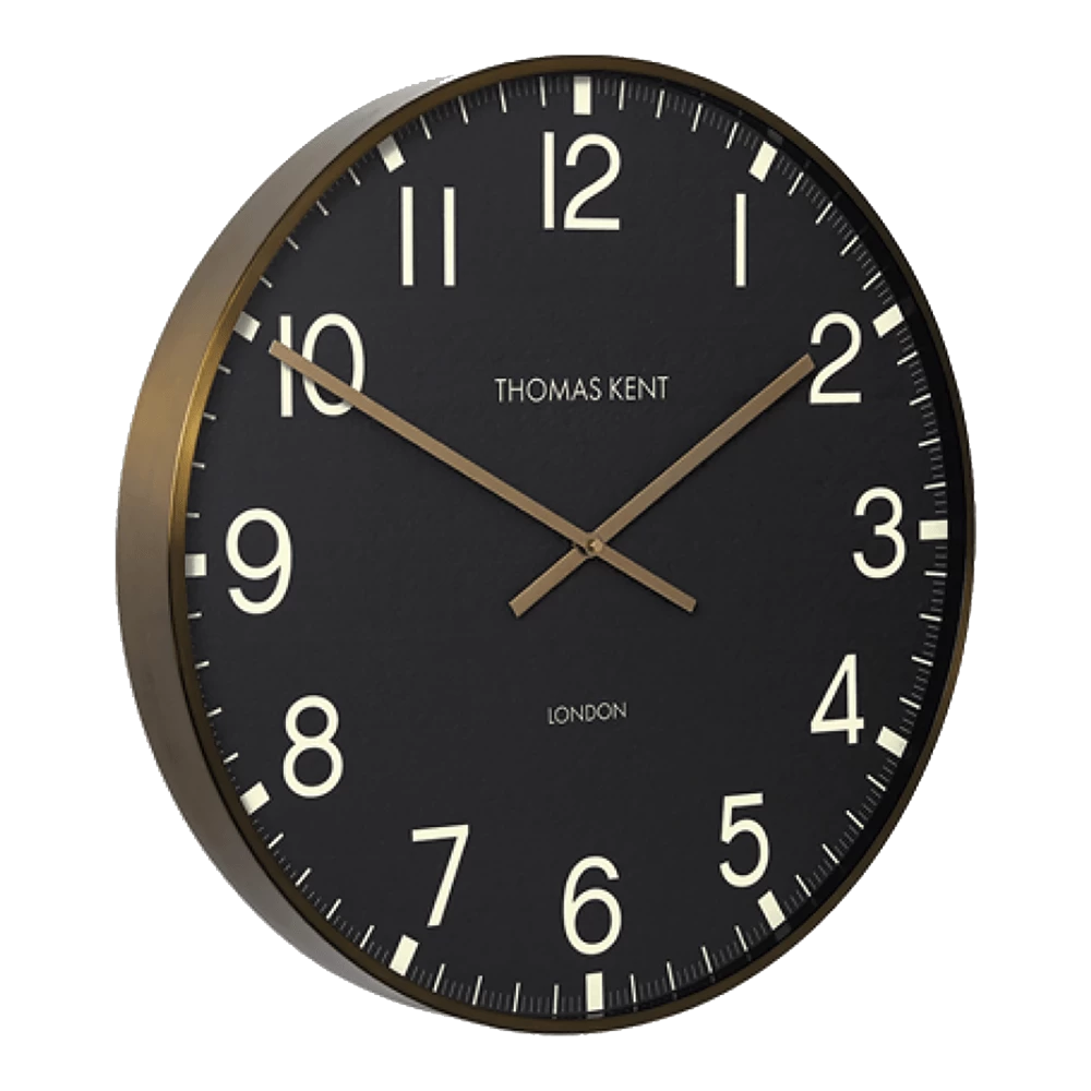 Klok Clocksmith Zwart/goud U00f8 53 Cm - Wandklok