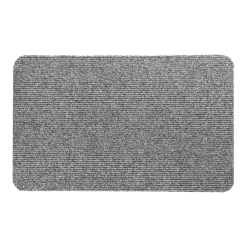 Mega Ribmat - 80x50cm - Lichtgrijs - Deurmat