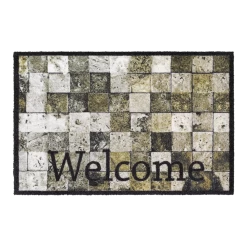 HAMAT Schoonloopmat Prestige Welcome Tiles - 75x50cm - Mix - Deurmat