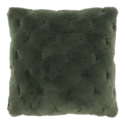 Unique Living Sierkussen Quincy - 45x45cm - Deep Green