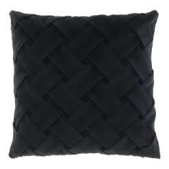 Unique Living Sierkussen Viktor - 45x45cm - Black