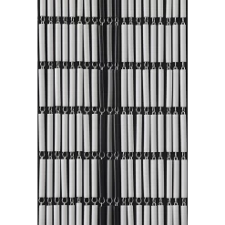 Vliegengordijn Banen - Wit/Zwart/Zilver - 90 X 210cm - Sun-Arts -Luxe Huis Verkoop vliegengordijn banen wit zwart zilver 90 x 210cm sun arts 90 2 2