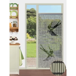 Vliegengordijn Zwaluwen - Creme/Zwart - 90 X 210cm - Sun-Arts 12 Vliegengordijn Zwaluwen - Creme/Zwart - 90 X 210cm - Sun-Arts -Luxe Huis Verkoop vliegengordijn zwaluwen creme zwart 90 x 210cm sun arts 90 5 4