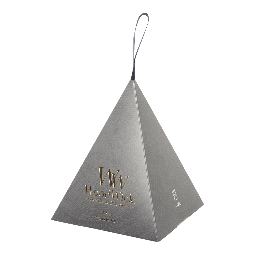 Woodwick Deluxe Gift Set Mini Jar Fireside - Geurkaars 3 Woodwick Deluxe Gift Set Mini Jar Fireside - Geurkaars - Afbeelding 3