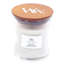 Woodwick Warm Wool Mini Candle - Geurkaars