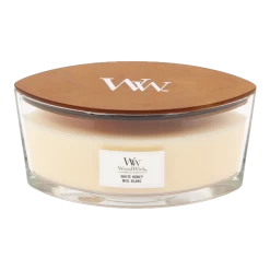 Woodwick White Honey Ellipse Candle - Geurkaars